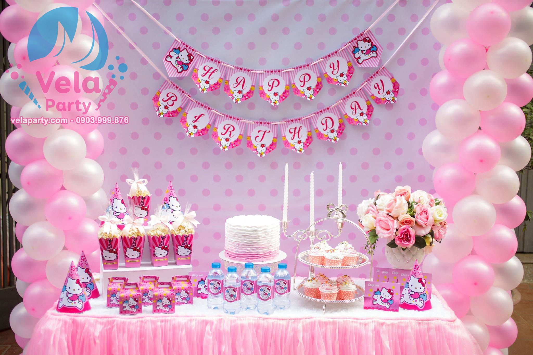 Phụ kiện trang trí tiệc sinh nhật Combo phụ kiện trang trí tiệc sinh nhật  trọn gói  phụ kiện trang trí tiệc sinh nhật cho bé yêu  CTTG  Bóng